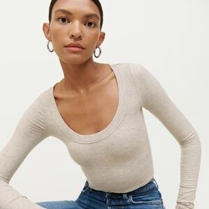 REFORMATION PAIGE KNIT TOP